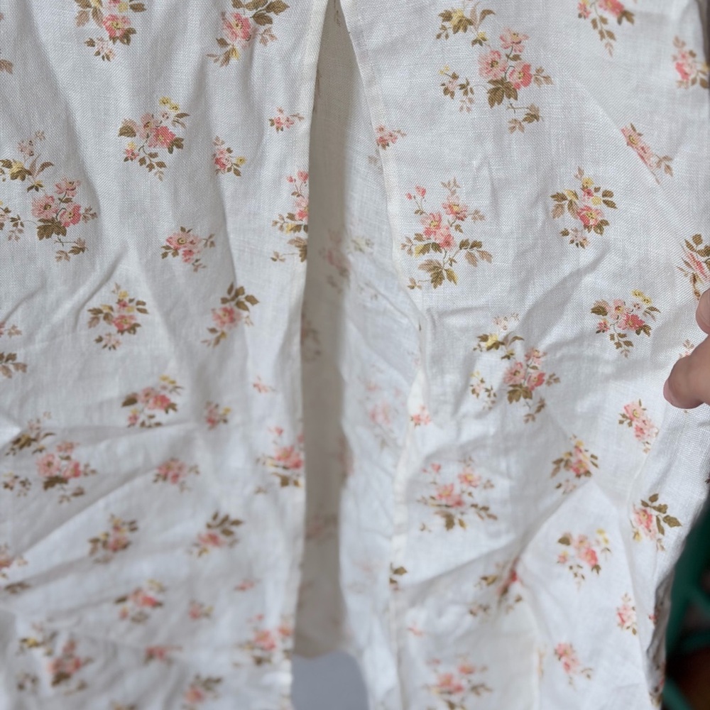 Reformation White Floral Midi Dress - Picture 4 of 11
